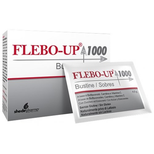 FLEBO-UP 1000 integratore per gonfiore delle gambe 18 buste