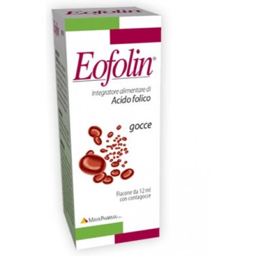EOFOLIN integratore di acido folico gocce 12ml