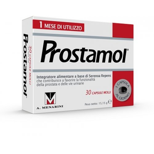 PROSTAMOL migliora la funzionalità della prostata e delle vie urinarie 30 CAPSULE prezzo PROMO 2022