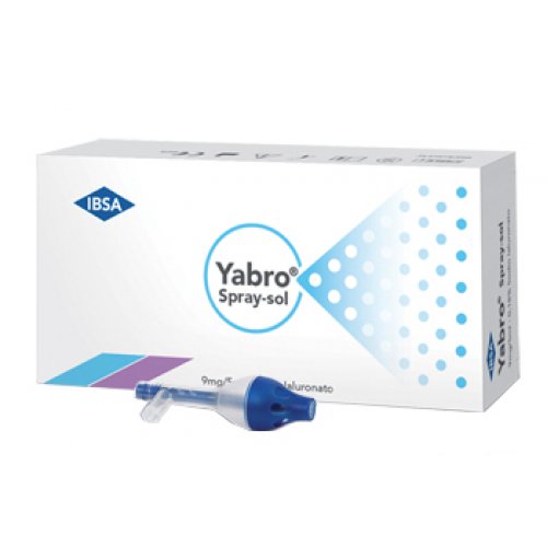 YABRO Spray-Soluzione da nebulizzare lenitiva con acido ialuronico 10 fiale