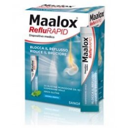 MAALOX REFLURAPID rimedio per il reflusso gastrico 20 buste a prezzo speciale