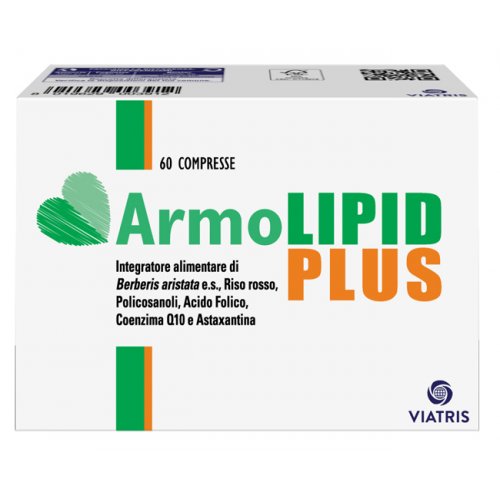 ARMOLIPID PLUS integratore per colesterolo alto 60 compresse confezione Italiana