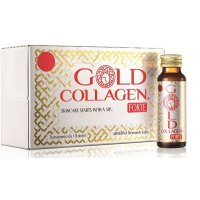 GOLD COLLAGEN FORTE integratore per pelle più giovane 10 flaconi