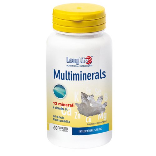 LONGLIFE MULTIMINERALS 60TAV