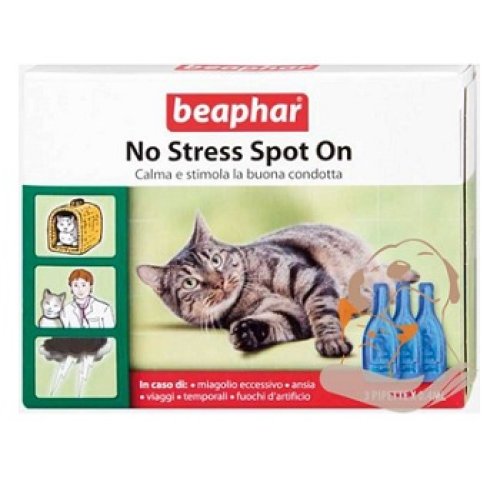 NO STRESS SPOT-ON Gatto 3Pip.