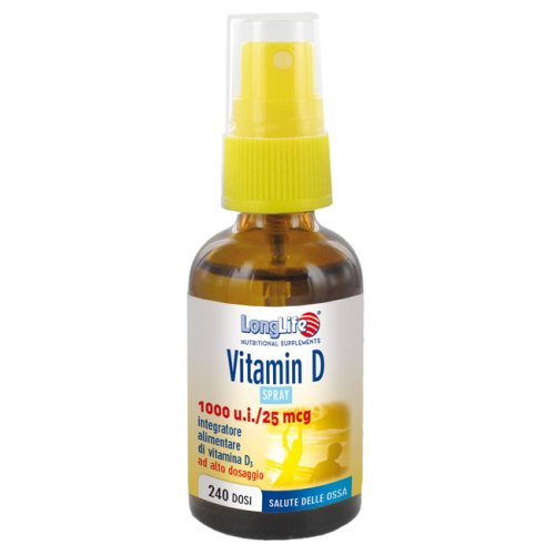 LONGLIFE VITAMIN D3 1000UI SPR