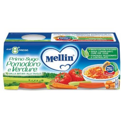 MELLIN PRIMOSUGO POM/VERD 2X80G