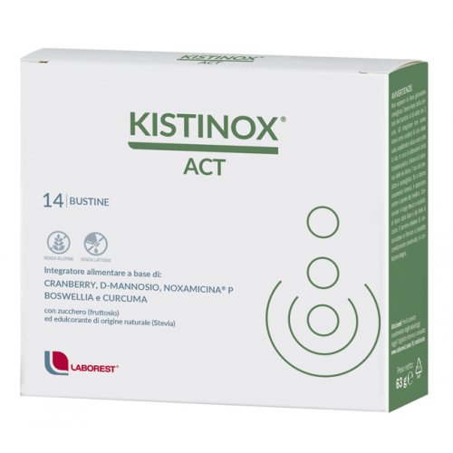KISTINOX ACT rimedio per la prevenzione e cura della cistite 14 bustine