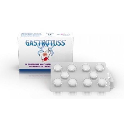GASTROTUSS rimedio per reflusso 30 compresse