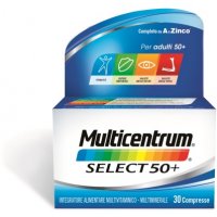 MULTICENTRUM SELECT 50+ integratore per adulti oltre i 50 anni 30 compresse scade 30-03-2024