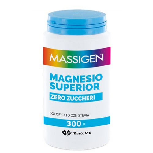 Massigen Magnesio Superior per ridurre stress e stanchezza 300g con prezzo promo