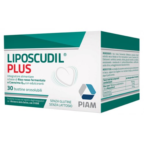 LIPOSCUDIL PLUS integratore per il colesterolo 30 buste
