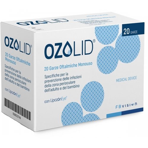 OZOLID GARZE OFT MONOU 20PZ