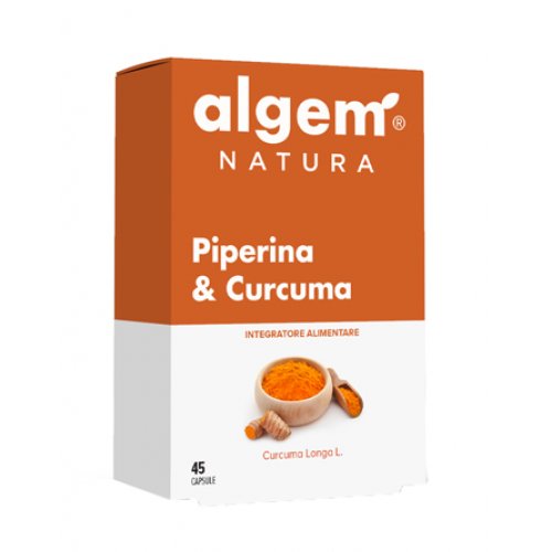 ALGEM PIPERINA&CURCUMA 45CPS