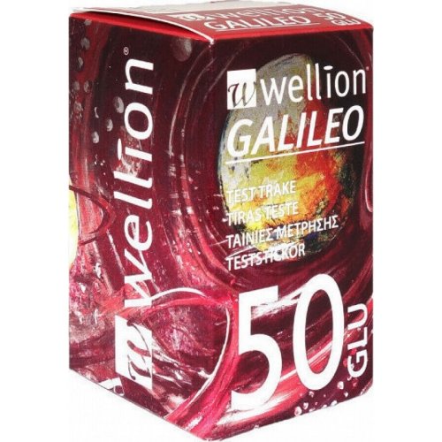 WELLION GALILEO 50Strips Glic.