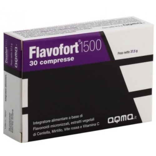 FLAVOFORT 1500 integratore per gambe pesanti e problemi al microcircolo 30 compresse prezzo speciale