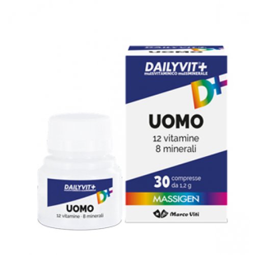 DAILYVIT+ UOMO integratore di vitamine e minerali 30 compresse