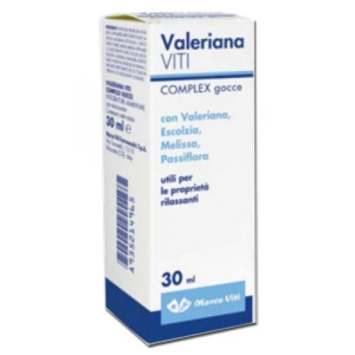 VITI VALERIANA COMPLEX GOCCE scad.30/11/2022 prezzo promo