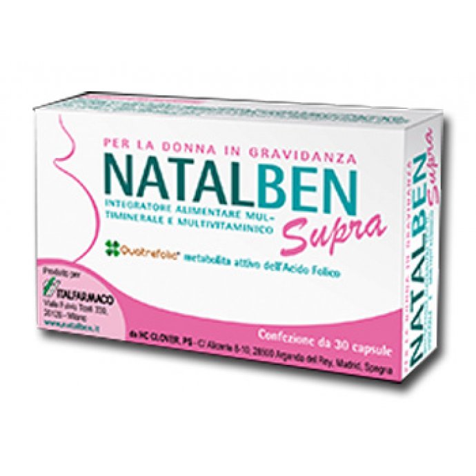 NATALBEN SUPRA utile alla donna in gravidanza con vitamine e minerali 90 capsule prezzo promo