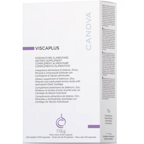 VISCAPLUS CANOVA integratore per alopecia 60 capsule gel
