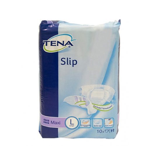 TENA SLIP MAXI PAN L 10PZ 711010