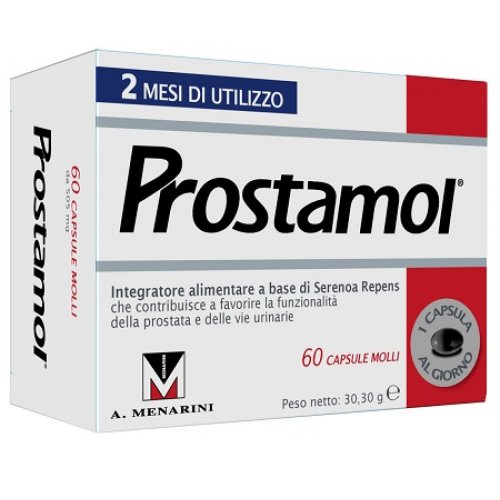 PROSTAMOL integratore per la funzionalità della prostata e delle vie urinarie 60 capsule prezzo promo