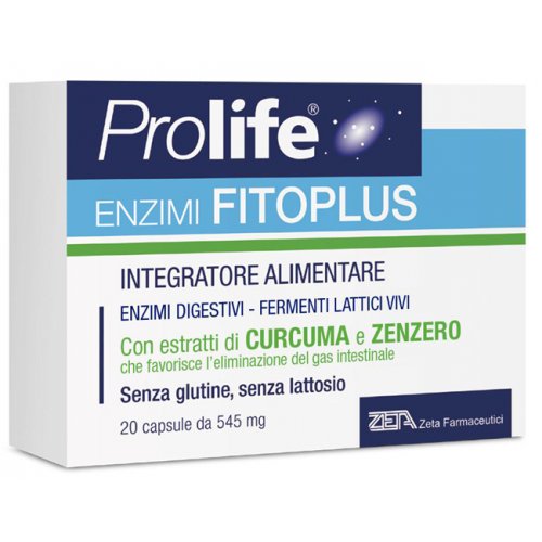 PROLIFE-ENZIMI digestivi Fitoplus 20 capsule 