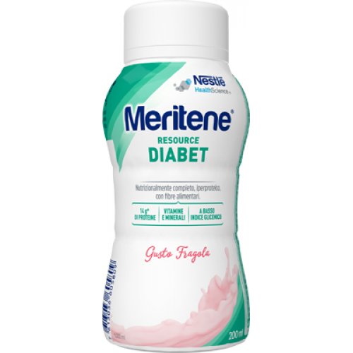 MERITENE Resource diabete bevanda iperproteica gusto fragola 200ml
