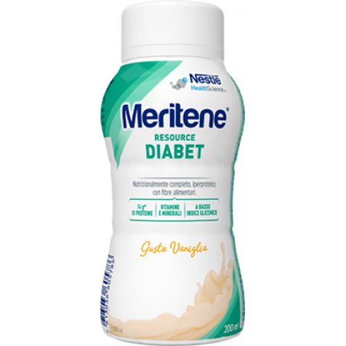 MERITENE Resource Diabete bevanda iperproteica gusto vaniglia 200ml