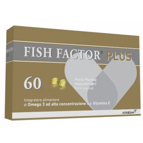 FISH-FACTOR PLUS abbassa i livelli di colesterolo e trigliceridi 60 perle prezzo promo