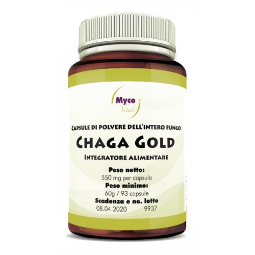 CHAGA GOLD integratore difese immunitarie 93 capsule
