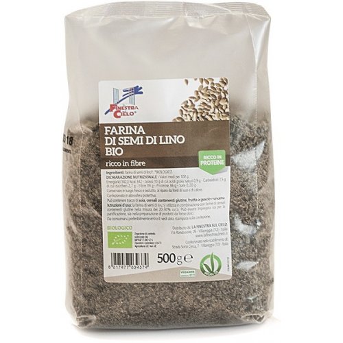 FARINA SEMI LINO BIO 500G