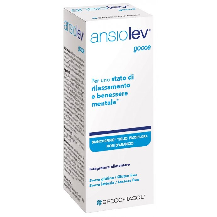 ANSIOLEV INSTANT rimedio per stress agitazione e nervosismo 20ml 