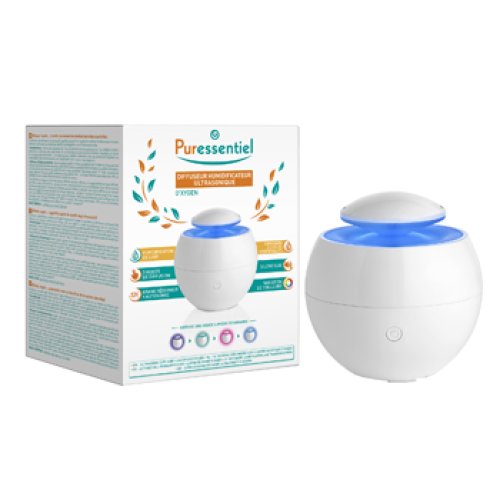 PURESSENTIEL DIFFUSORE UMIDIFICATORE ULTRASONICO OXYGEN