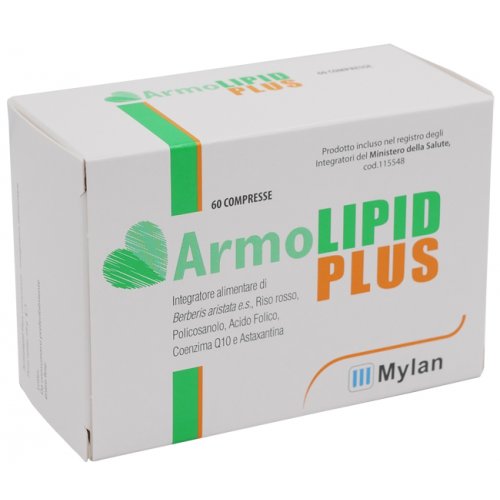 ARMOLIPID PLUS integratore per colesterolo più basso 60 compresse confezione GMM
