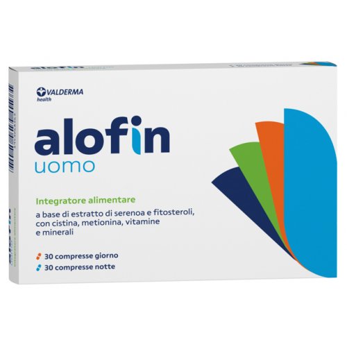 ALOFIN UOMO integratore benessere urinario e ormonale 60 compresse