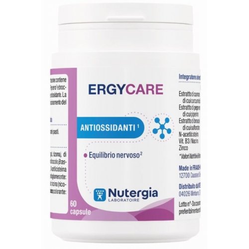ERGYCARE integratore antiossidante 60 capsule