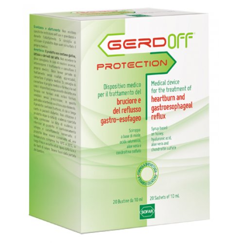 GERDOFF Protection sciroppo anti reflusso 20 bustine