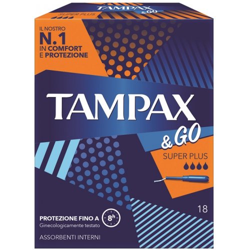 TAMPAX &GO SUPER PLUS 18PZ 0792