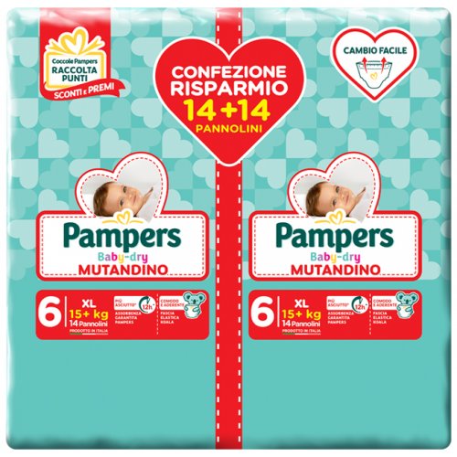 PAMPERS BD DUO DWCT XLX28 0128