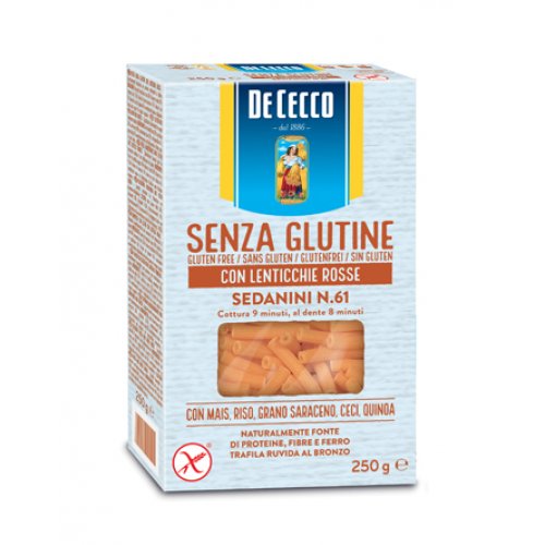 DE CECCO Sedanini/Lent.250g