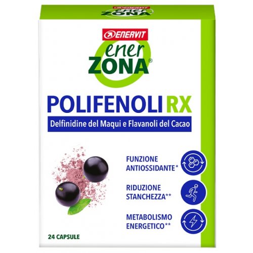 ENERZONA POLIFENOLI RX integratore antiossidante 24 capsule