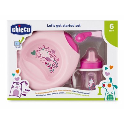 Chicco Set Pappa Azzurro 44 Gatti 18 Mesi 5