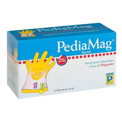 PEDIAMAG integratore di magnesio per bambini 10 fialoidi