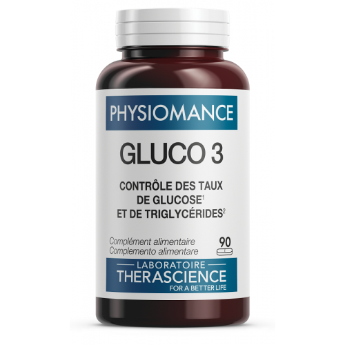 PHYSIOMANCE Gluco 3 integratore per glicemia e trigliceridi 90 compresse