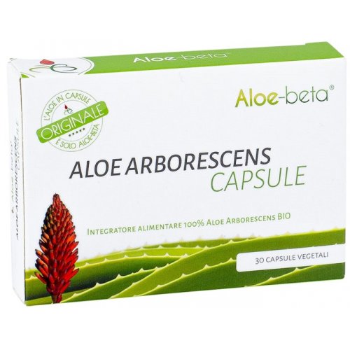 ALOE BETA Arborescens integratore BIO 30 capsule