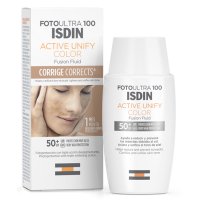 ISDIN FotoUltra 100 ACTIVE UNIFY color SPF 50 protezione UVA UVB 50ml