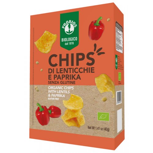 CHIPS DI LENTICCHIE E PAPRIKA