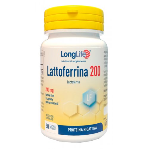 LONGLIFE LATTOFERRINA200 30 CAPSULE GASTRORESISTENTI