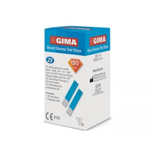 GIMA Strisce Glicemia 25pz